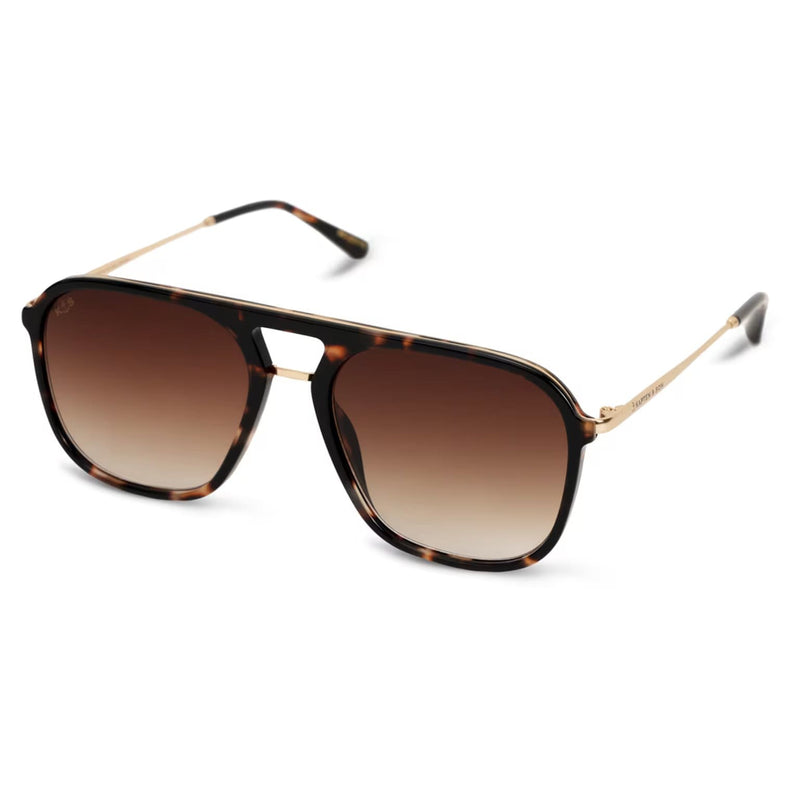 Lunettes de Soleil Kapten & Son Zurich Umber Tortoise Brown - PRECIOVS