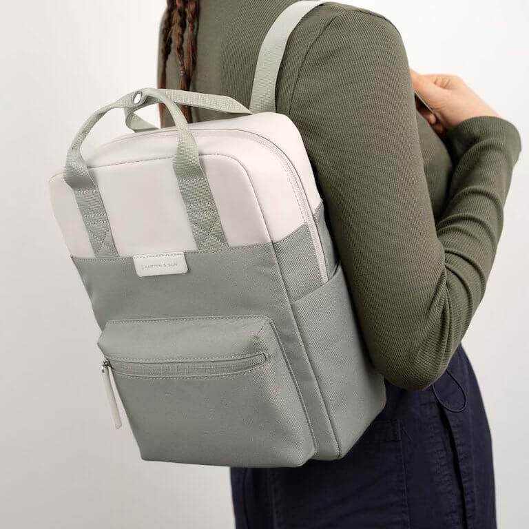 Sac à dos Kapten & Son Bergen Small Muted Sage Sprinkled - PRECIOVS
