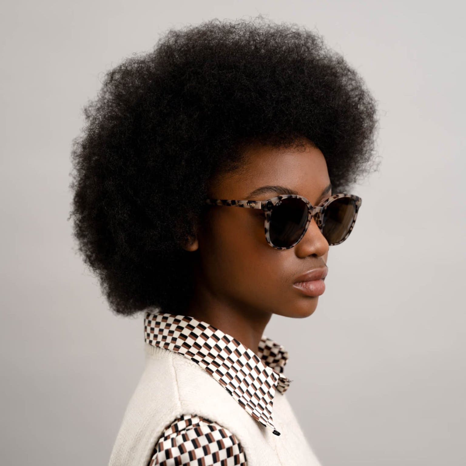 Lunettes de Soleil Kapten & Son Nairobi Sand Tortoise Brown - PRECIOVS