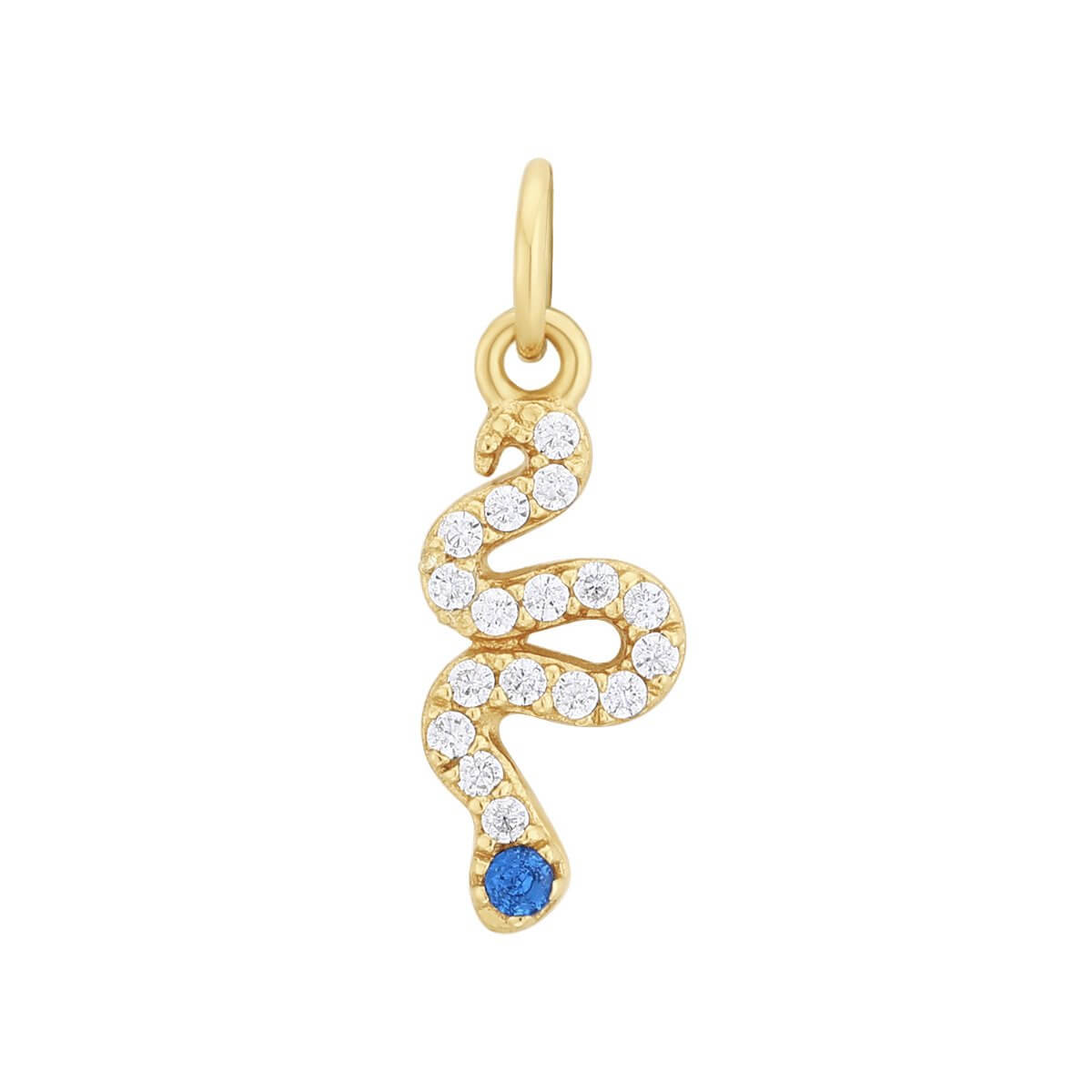 Pendentif I.Ma.Gi.N Jewels Charm Snake Or Jaune - PRECIOVS