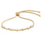 Bracelet Tommy Hilfiger or jaune avec cristaux 2780226 - PRECIOVS