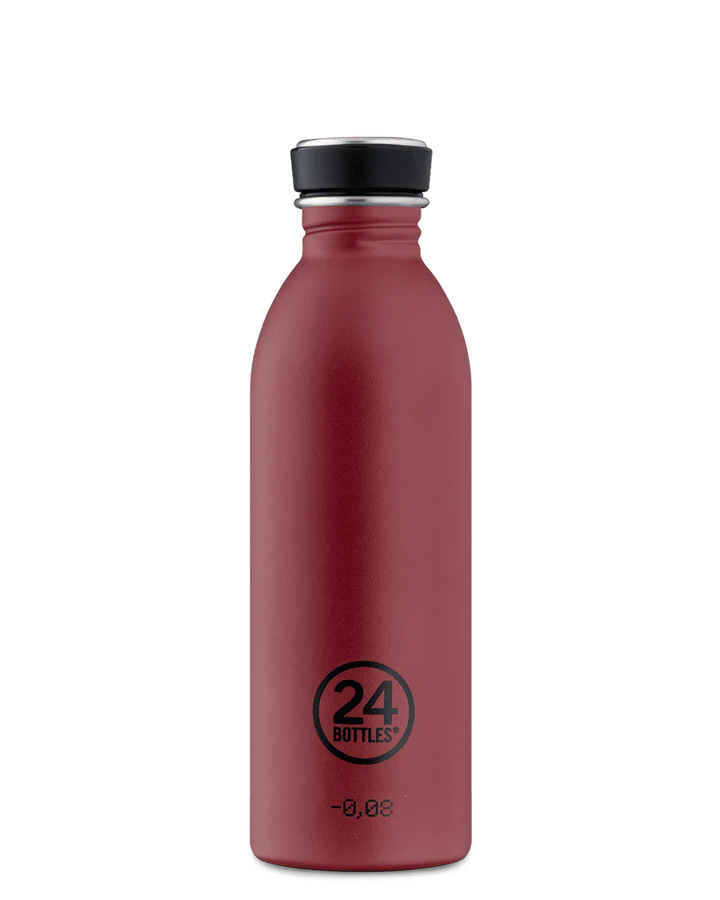 Bouteille réutilisable 24Bottles Urban Bottle Country Red 500ml - PRECIOVS