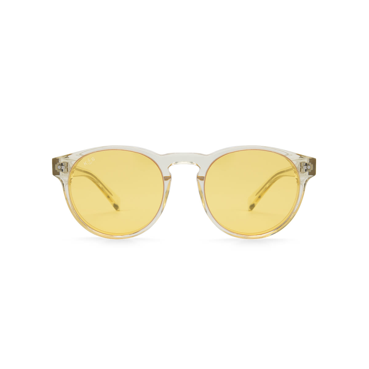 Lunettes de Soleil Kapten & Son Berkeley Transparent Lemon - PRECIOVS