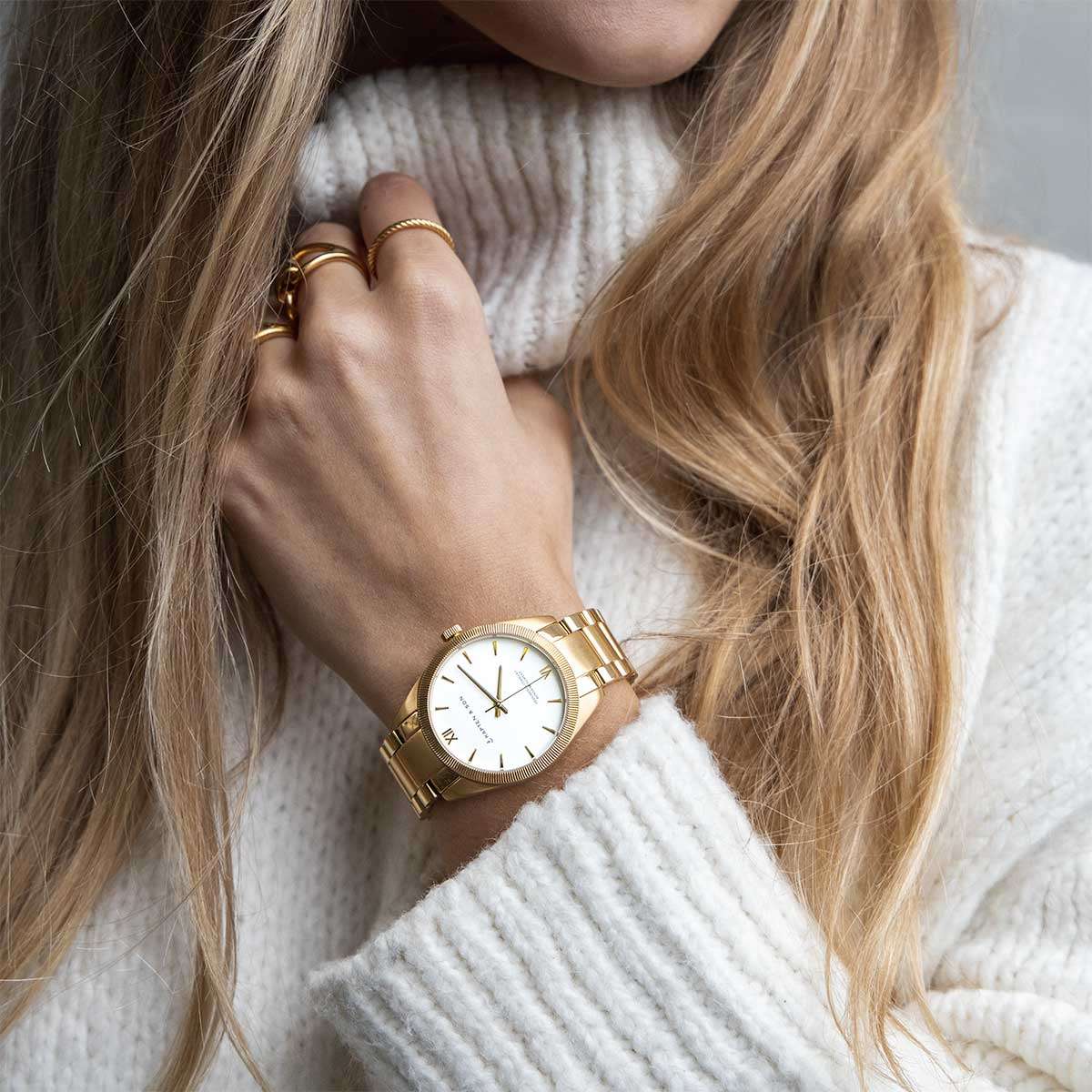 Montre Kapten & Son Crush Gold Steel - PRECIOVS