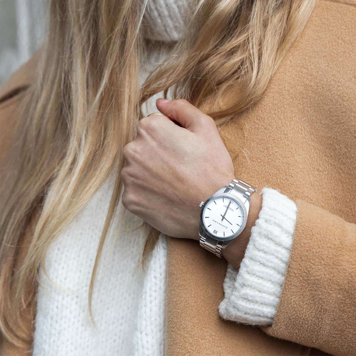 Montre Kapten & Son Crush Silver Steel - PRECIOVS