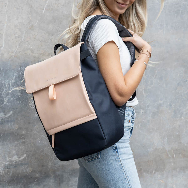 Sac à dos Kapten & Son Fyn Navy Blush - PRECIOVS