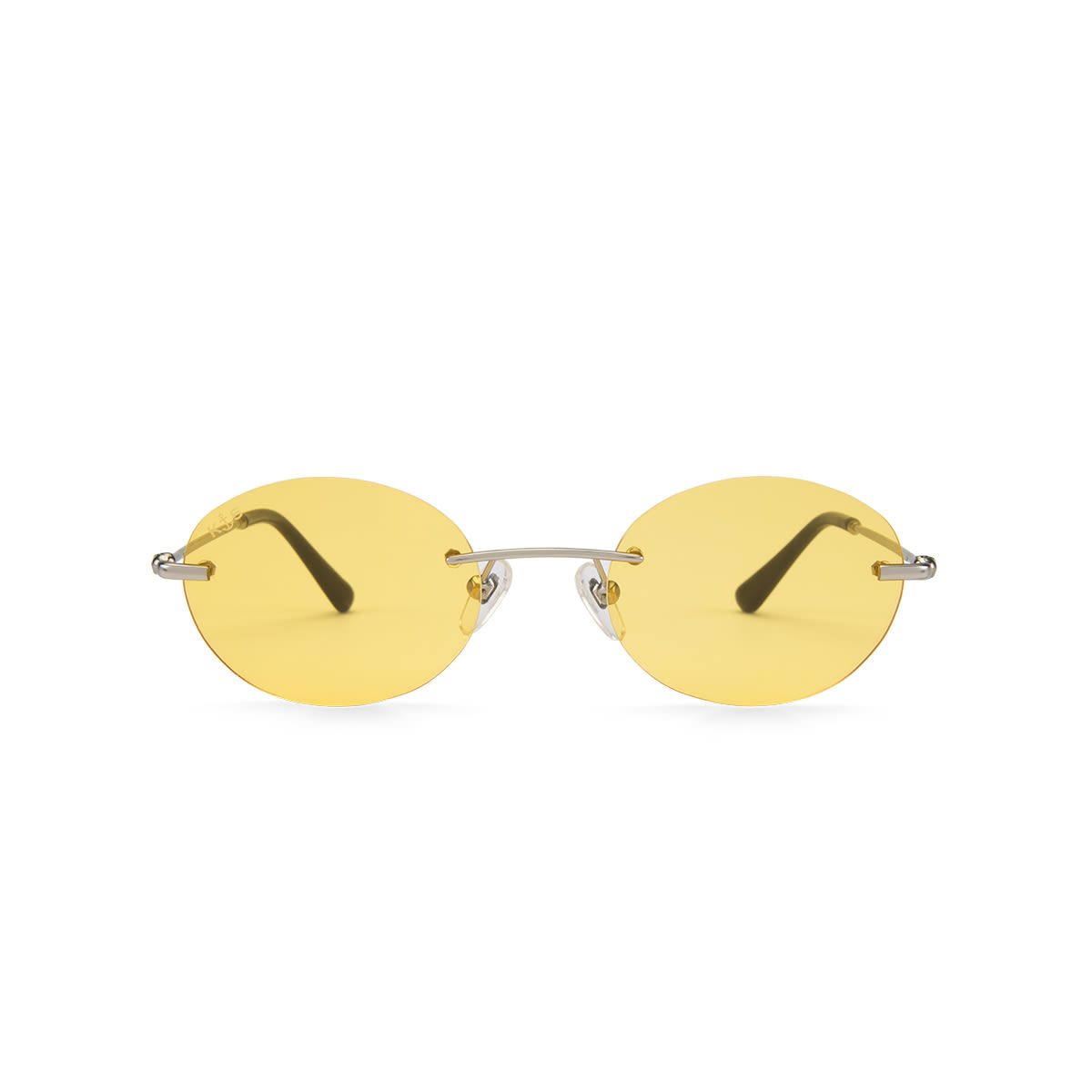 Lunettes de Soleil Kapten & Son Rome Silver Lemon - PRECIOVS