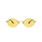 Lunettes de Soleil Kapten & Son Rome Silver Lemon - PRECIOVS