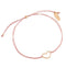 Bracelet I.Ma.Gi.N Jewels Br Heart Corde Rose Or Rose - PRECIOVS