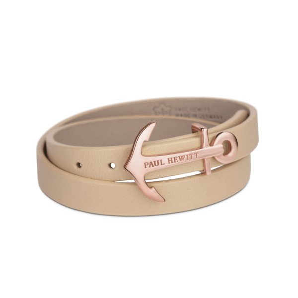 Bracelet Enroulé Paul Hewitt NORTH BOUND Or Rosé Hazelnut - PRECIOVS