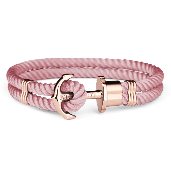 Bracelet Paul Hewitt Ancre PHREP Or Rose Nylon Aurora - PRECIOVS