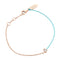 Bracelet I.Ma.Gi.N Jewels Br Pear Duo Turquoise Rose Gold - PRECIOVS
