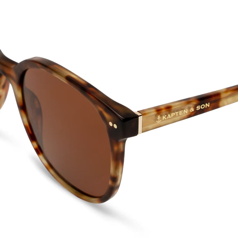 Lunettes de Soleil Kapten & Son Nairobi Havana Tortoise Brown - PRECIOVS