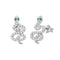 Boucle d'oreilles I.Ma.Gi.N Jewels Bo Big Snake White Argent - PRECIOVS