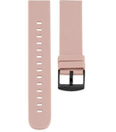 Bracelet de montres Oozoo Smartwatch Silicone Rose pâle boucle noir - PRECIOVS