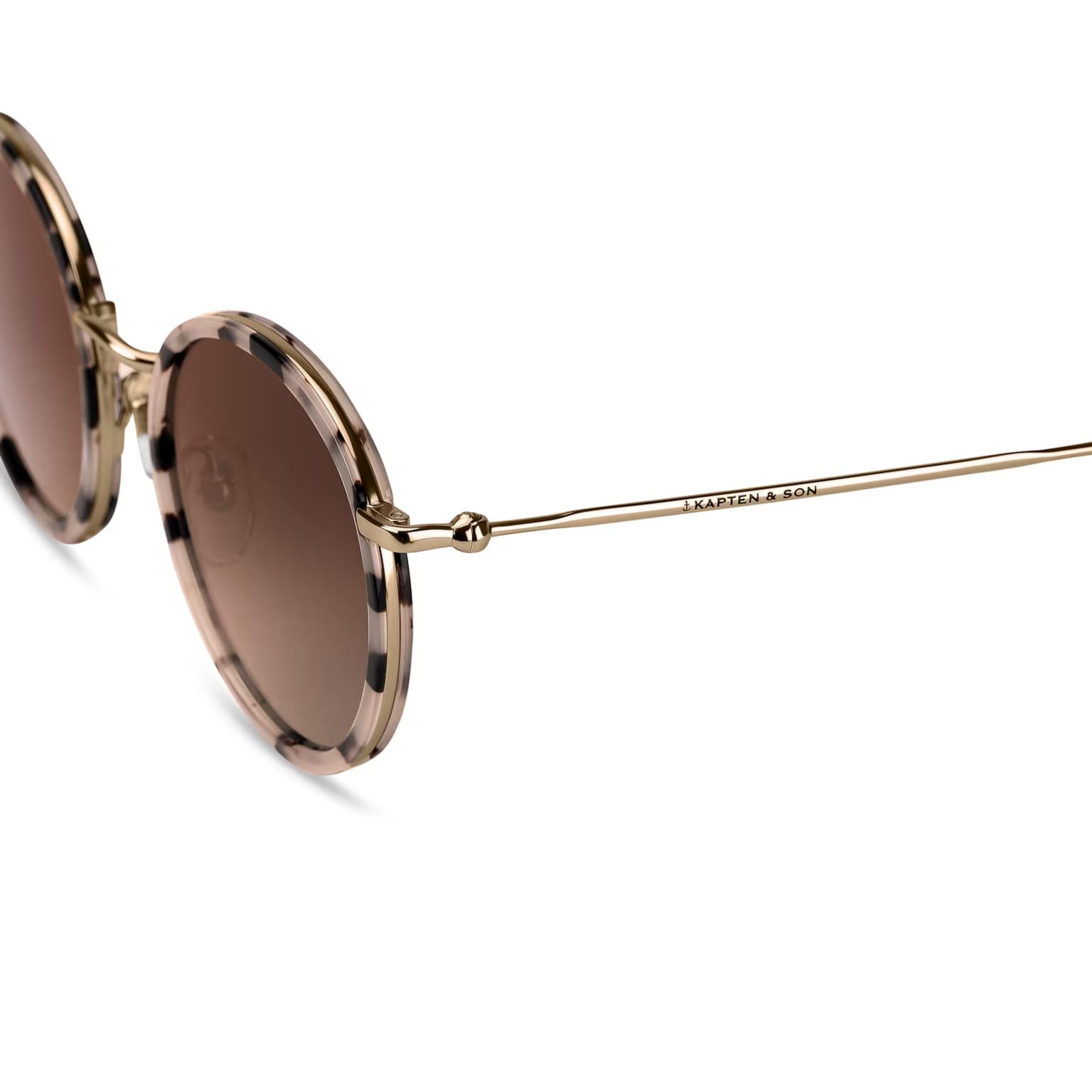 Lunettes de Soleil Kapten & Son Amsterdam Sand Tortoise Brown - PRECIOVS