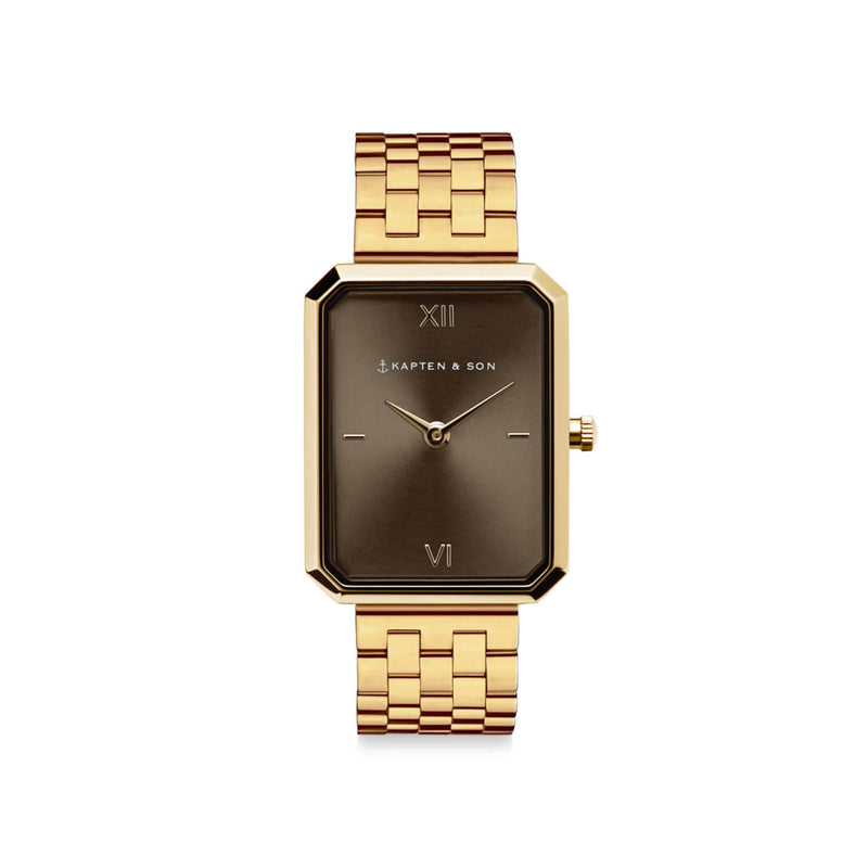 Montre Kapten & Son Grace Gold Brown Steel - PRECIOVS