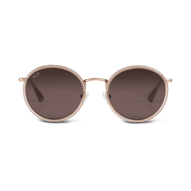 Lunettes de Soleil Kapten & Son Amsterdam Transparent Hazel Brown - PRECIOVS