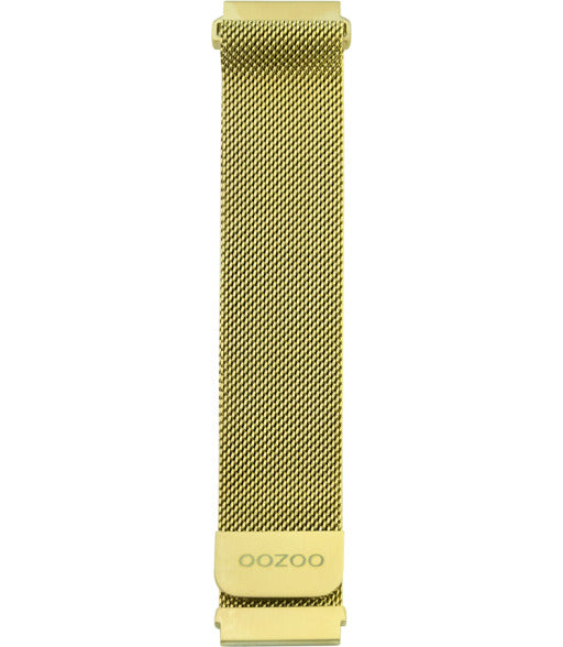 Bracelet de montres Oozoo Smartwatch Métal Mesh Or Jaune - PRECIOVS