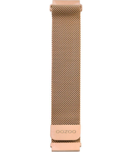 Bracelet de montres Oozoo Smartwatch Métal Mesh Or Rose - PRECIOVS