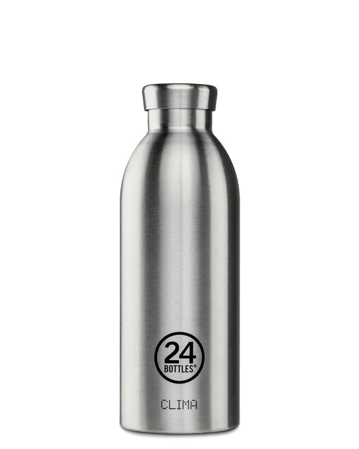 Bouteille réutilisable 24Bottles Clima Bottle Brushed Steel 500ml - PRECIOVS