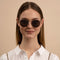 Lunettes de Soleil Kapten & Son Amsterdam Transparent Hazel Brown - PRECIOVS