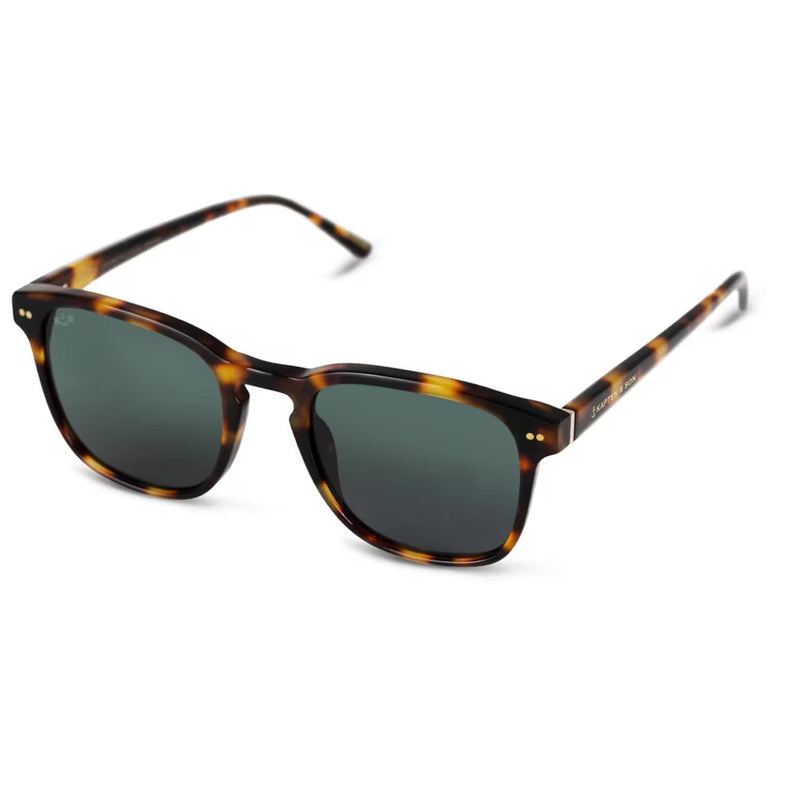 Lunettes de Soleil Kapten & Son Pasadena Large Tortoise Green - PRECIOVS