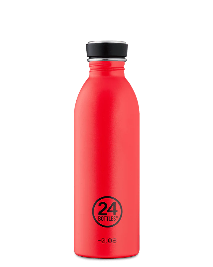 Bouteille réutilisable 24Bottles Urban Bottle Hot Red 500ml - PRECIOVS