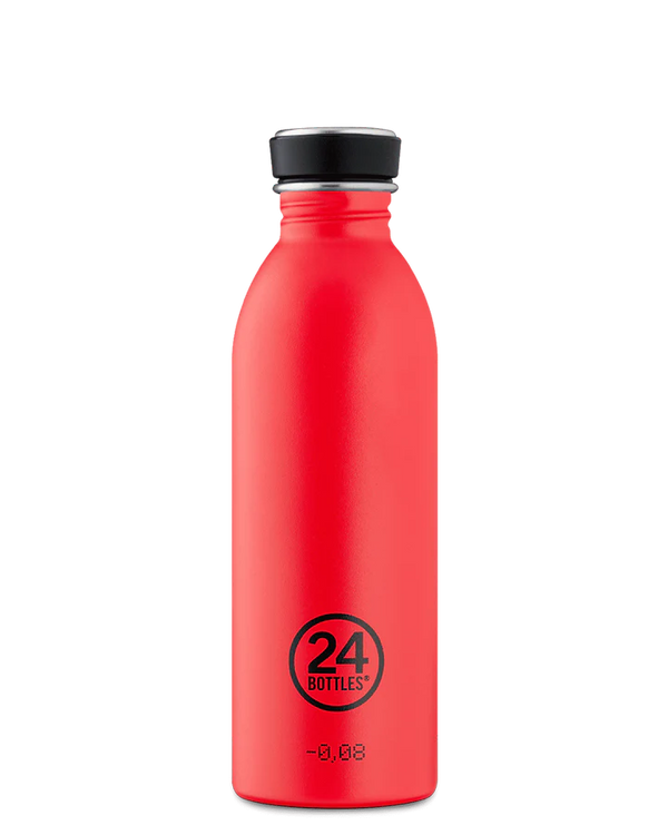 Bouteille réutilisable 24Bottles Urban Bottle Hot Red 500ml - PRECIOVS