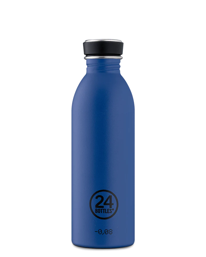 Bouteille réutilisable 24Bottles Urban Bottle Gold Blue 500ml - PRECIOVS