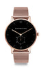 Montre Kapten & Son Heritage Black Mesh - PRECIOVS