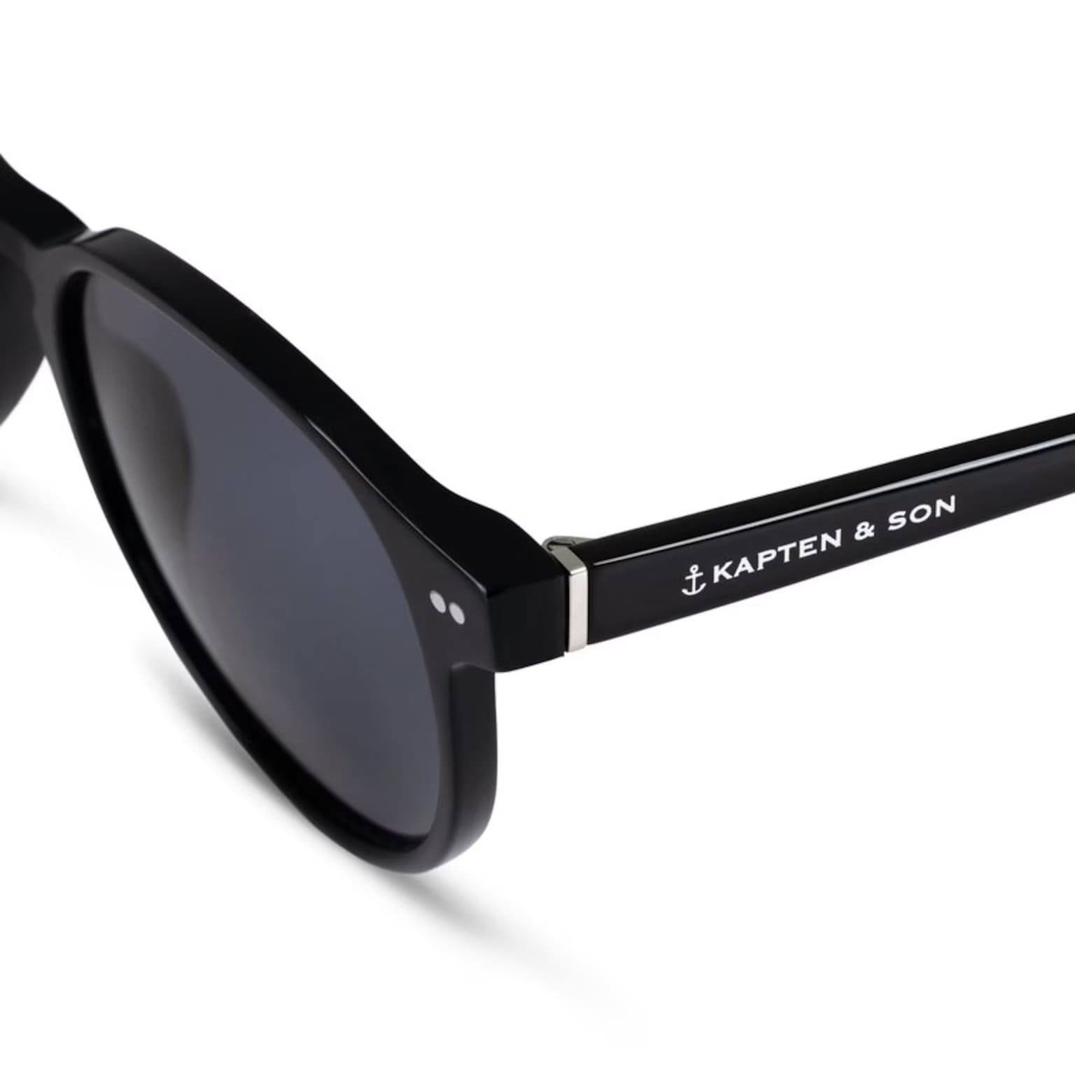 Lunettes de Soleil Kapten & Son Marais Large All Black - PRECIOVS