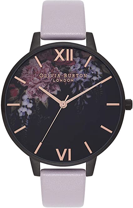 Montre Olivia Burton After Dark Grey Lilac & Black OB16AD15 - PRECIOVS