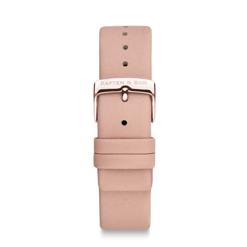 Bracelet Cuir "Cherry Blossom" pour Montre Kapten & Son Chrono/Heritage - PRECIOVS