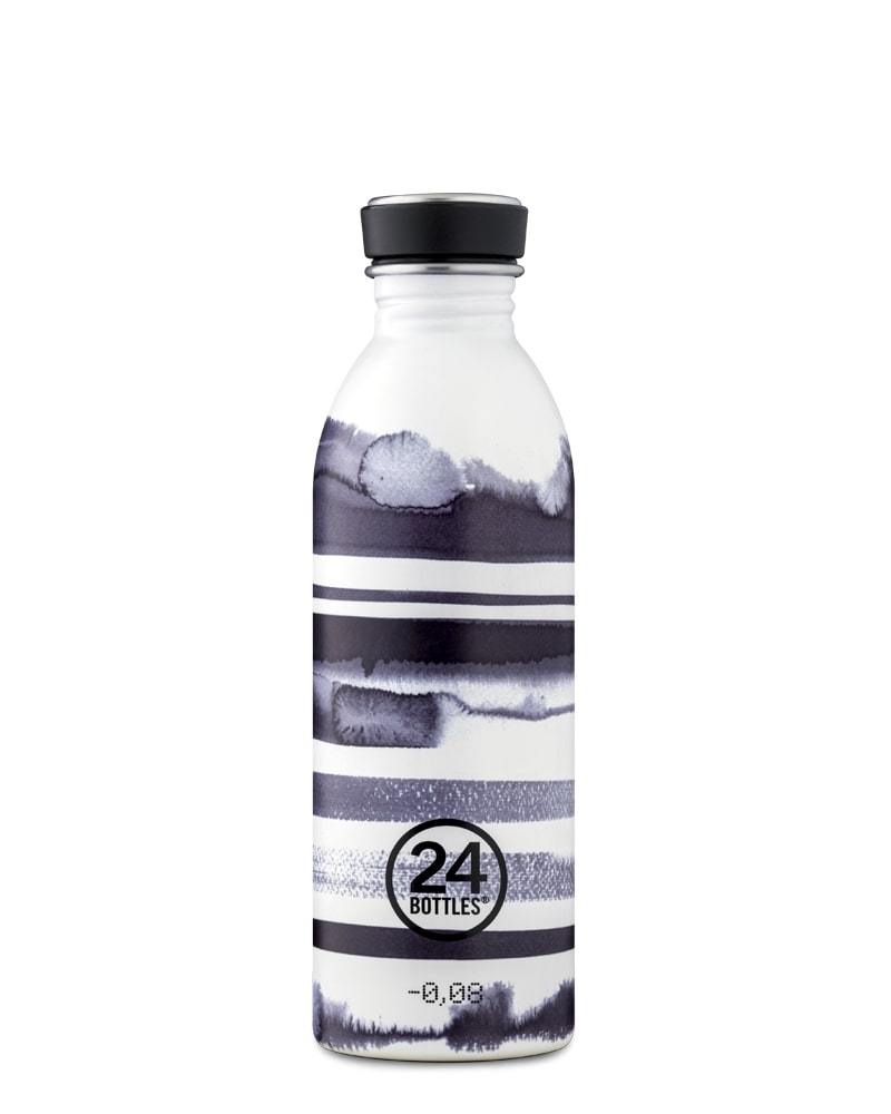 Bouteille réutilisable 24Bottles Urban Bottle Stripes 500ml - PRECIOVS