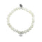 Bracelet CO88 Perles en Nacre blanche avec motif fleur de lotus 8CB-17037 - PRECIOVS