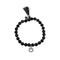 Bracelet CO88 Perles en Jade avec motif Couronne 8CB-40008 - PRECIOVS