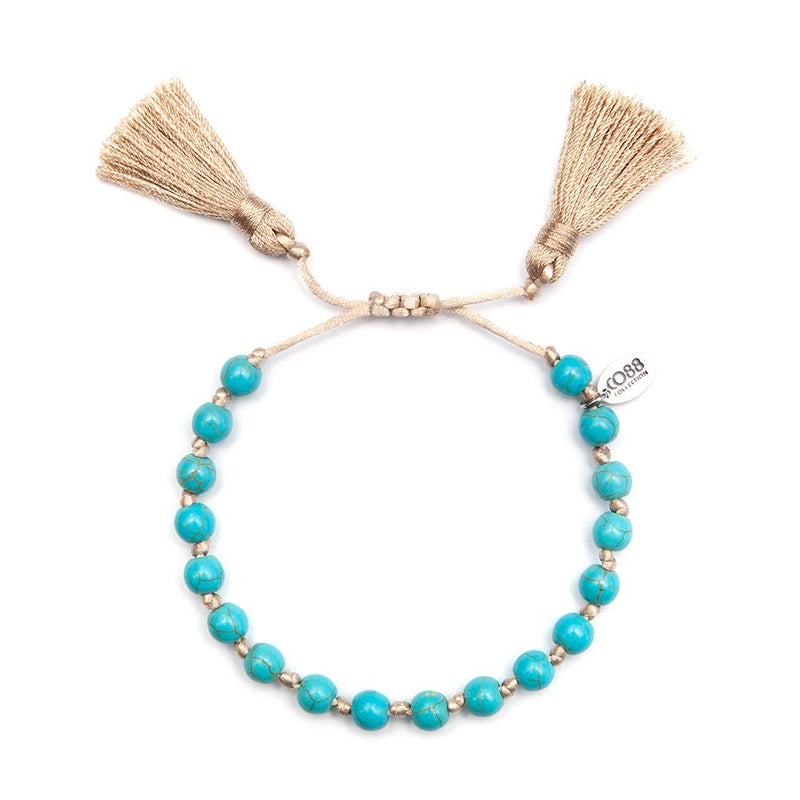 Bracelet CO88 Perles en Turquoise 8CB-80039 - PRECIOVS