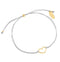 Bracelet I.Ma.Gi.N Jewels Br Heart Corde Grey Or Jaune - PRECIOVS