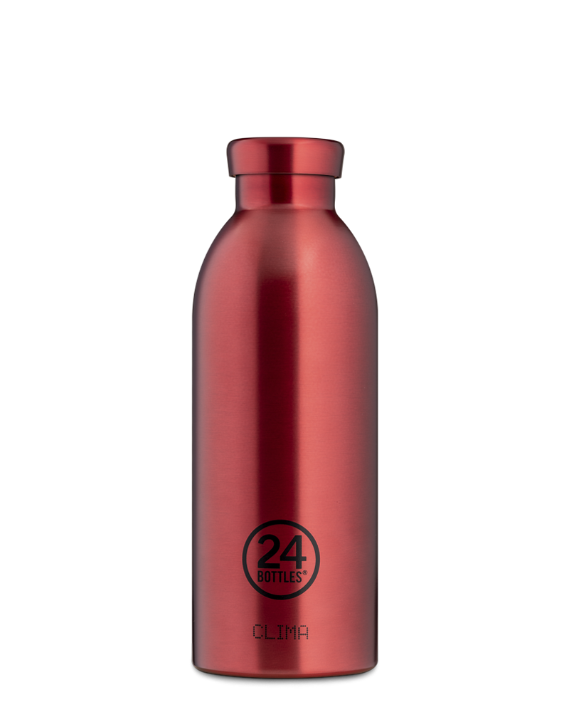 Bouteille réutilisable 24Bottles Clima Bottle Chianti Red 500ml - PRECIOVS