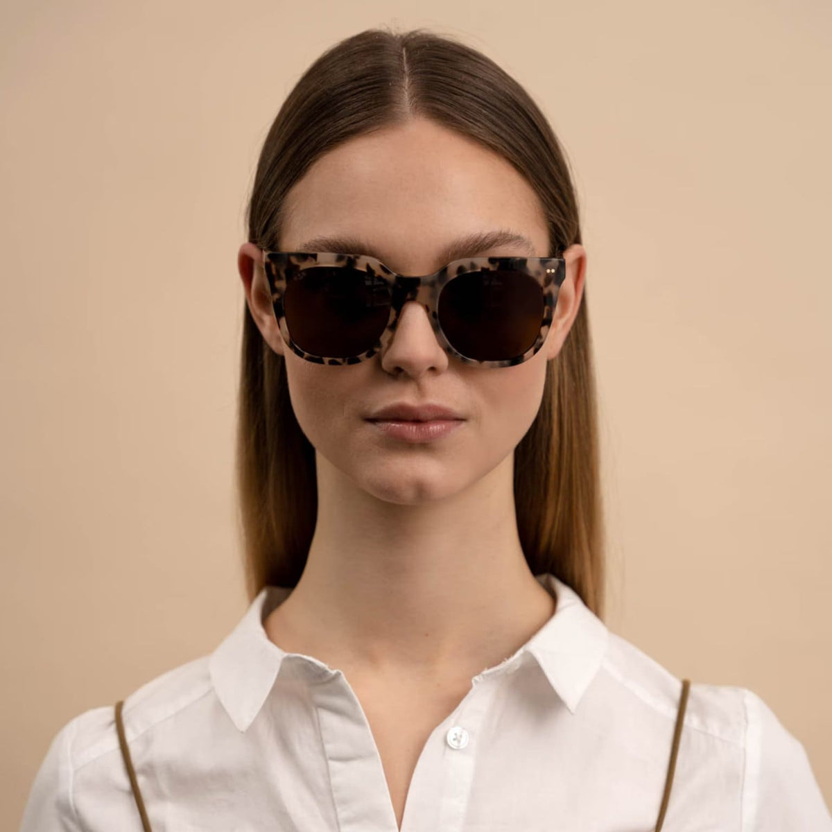 Lunettes de Soleil Kapten & Son Florence Sand Tortoise Brown - PRECIOVS
