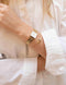 Bracelet Rosefield The Lois Liquid Waved Charm Gold J236 - PRECIOVS