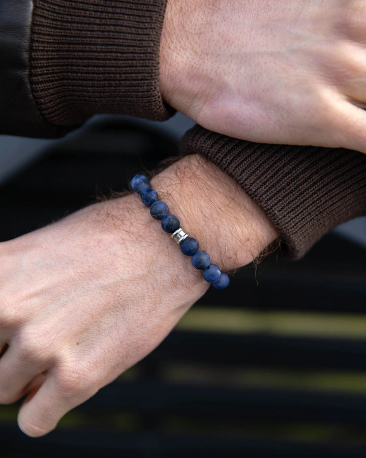 Bracelet Gemini Alpha Mat Blue - PRECIOVS