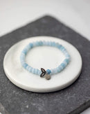 Bracelet Didyma par Gemini Alinda Blue en pierres naturelles aigue-marine - PRECIOVS