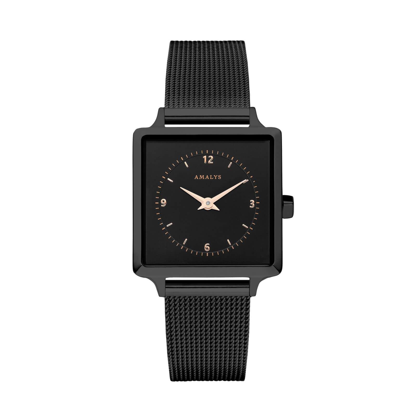 Montre Amalys Alison Mesh Black/Black AMW-005 - PRECIOVS