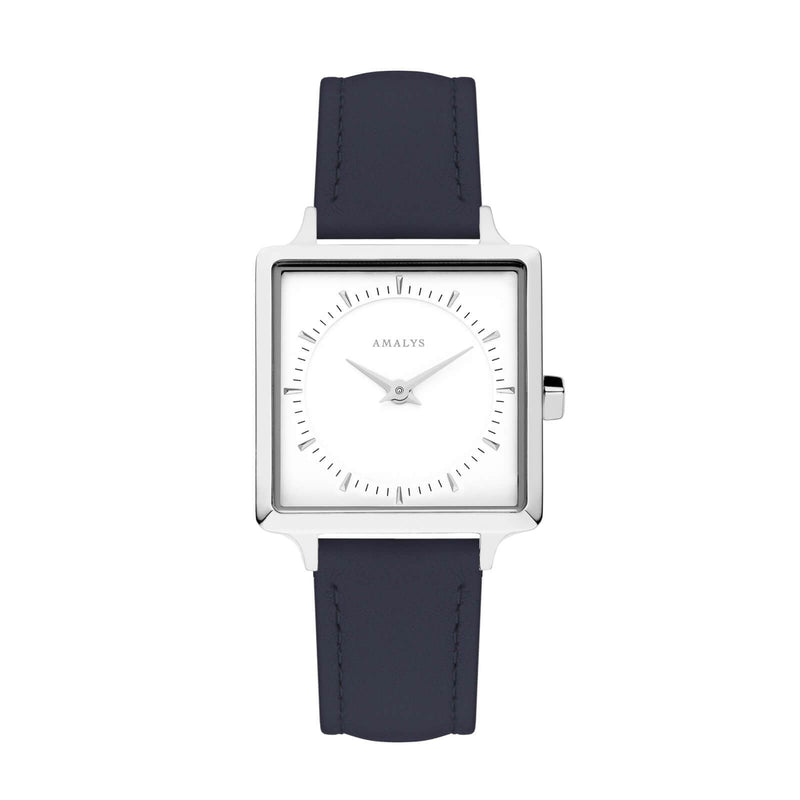 Montre Amalys Constance Silver/White Night Blue AMW-008 - PRECIOVS