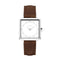 Montre Amalys Lila Silver/White Tobacco Brown AMW-009 - PRECIOVS