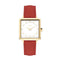 Montre Amalys Adeline Gold/White Red AMW-012 - PRECIOVS