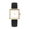 Montre Amalys Diane Gold/White Black Suede AMW-013 - PRECIOVS