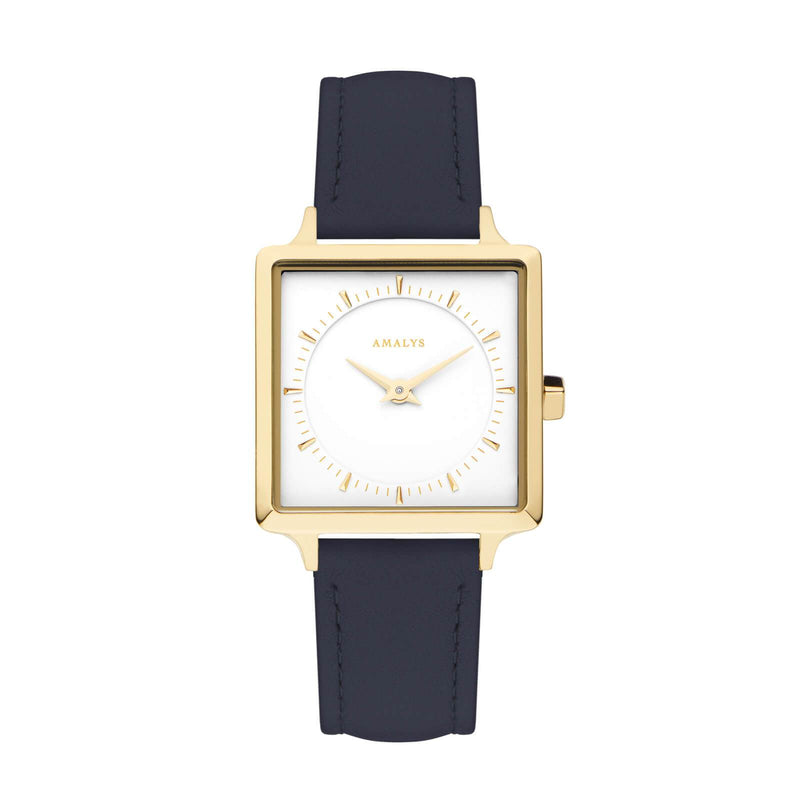 Montre Amalys Violet Gold/White Night Blue AMW-016 - PRECIOVS